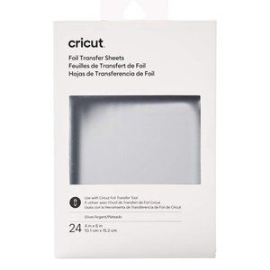 Cricut Foil Transfer Sheets, Silver (24 ct)